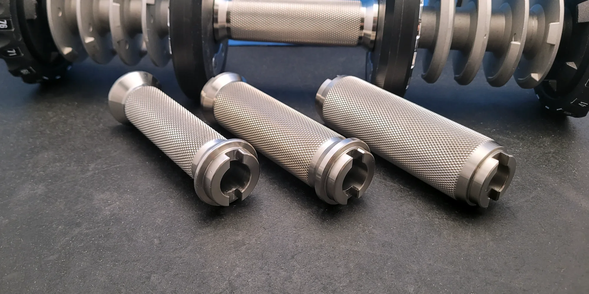 Stainless Steel Knurled Grip Kits
